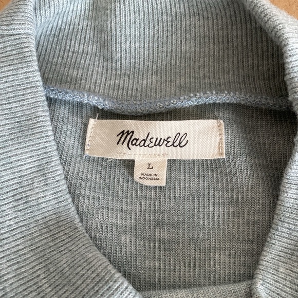 Madewell Top. Green. Large - Picture 8 of 11